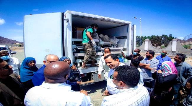 قيادة الانتقالي ووزارة الصحة ومنظمات دولية يقفون على تجهيزات مستشفى الأمل بالبريقة