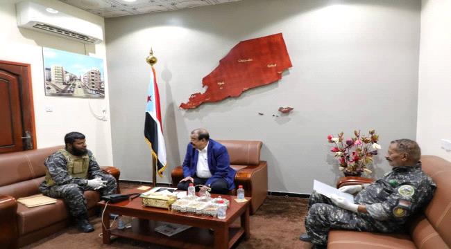 رئيس الجمعية الوطنية يلتقي قائد قوات حماية المنشآت الحكومية