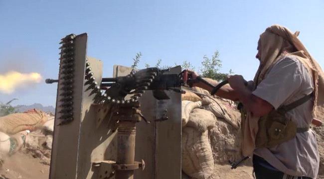 قائد اللواء الثامن عمالقة تصدينا لهجوم حوثي على مواقعنا في جبهة البرح بتعز