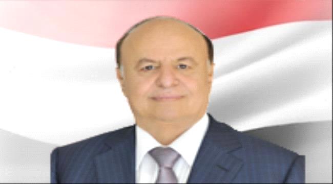 الرئيس هادي يطلع على الاوضاع في محافظة تعز
