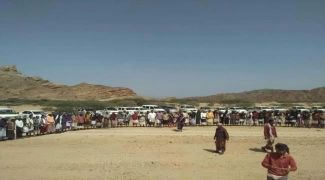 قبائل باكازم تنتفض ضد جرائم مليشيا الإخوان بأبين