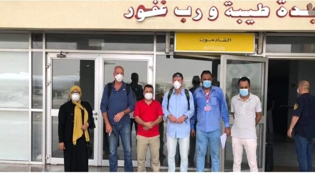 وصول وفد طبي من الأمم المتحدة إلى مدينة عدن