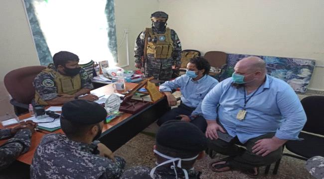 وفد منظمة أطباء بلا حدود يلتقي قائد قوات حماية المنشآت الحكومية