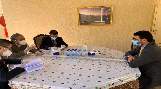 خلال لقائه بالسفير الصيني..الرئيس التنفيذي لكاك بنك يناقش تعزيز العلاقات الإقتصادية والتعاون المصرفي بين البلدين الصديقين