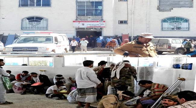 برعاية الدائرة الصحية لقوات الدعم والإسناد والمجلس الإنتقالي: لجنة مسح طبي تجري معاينات للجرحى في المستشفى الميداني سناح
