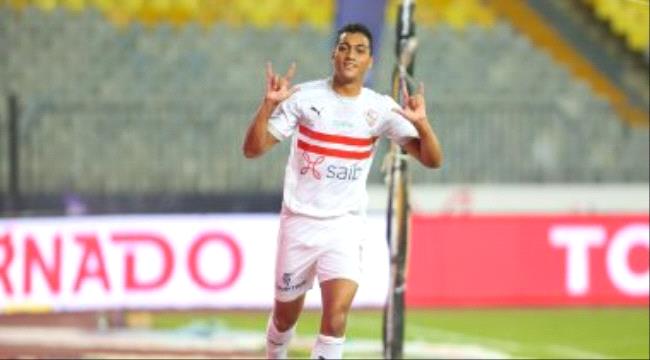 كاف يعلن اختيار مصطفى محمد رجل مباراة الزمالك والرجاء المغربى