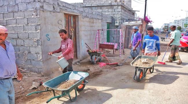 عدن : استمرار حملة النظافة الواسعة في مديرية دار سعد للأسبوع الثاني على التوالي