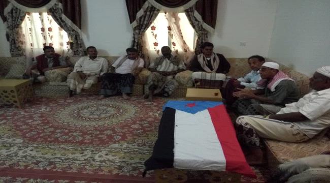 حضرموت : قيادة انتقالي مديرية ساه تشهر مركز سكدان