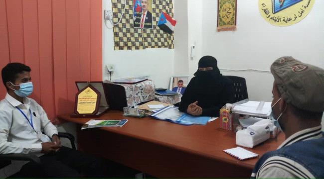 مديرة مؤسسة أمل الاستاذة أمل المصلي تشيد بنشاط وحيوية شباب آفاق التوعوية.