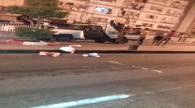 المعلا: الحزام الأمني يعتقل فردا عصابة تخريبية أعتدت على ممتلكات الدولة