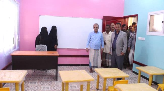وكيل أول الوزارة مدير تربية حضرموت يفتتح أول روضة حكومية في تاريخ مديرية دوعن