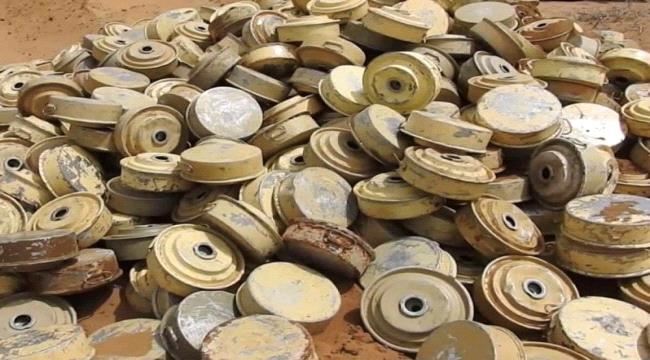 مسام" ينتزع 2,018 لغماً خلال الأسبوع الثالث من شهر نوفمبر الجاري