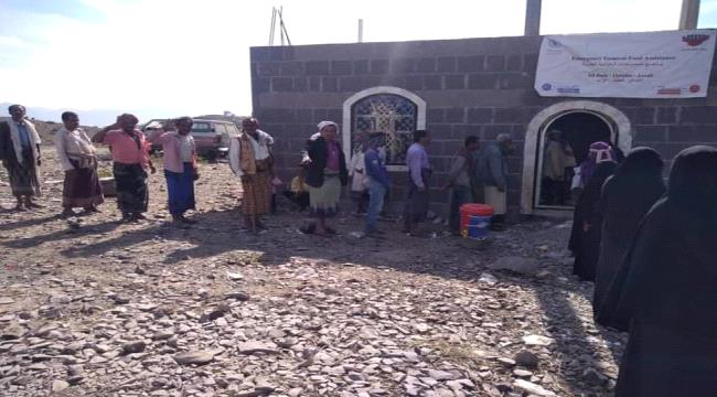 قعطبة : جمعية التكافل تفتتح مركز جديد لتوزيع مواد الإغاثة في منطقة عزاب 