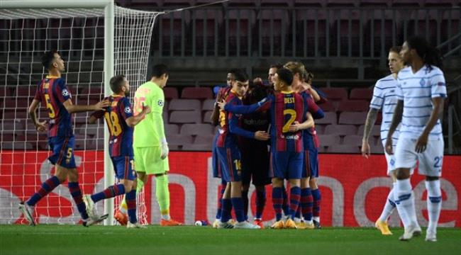 أبطال أوروبا: برشلونة يسعى للقضاء على كييف في غياب ميسي