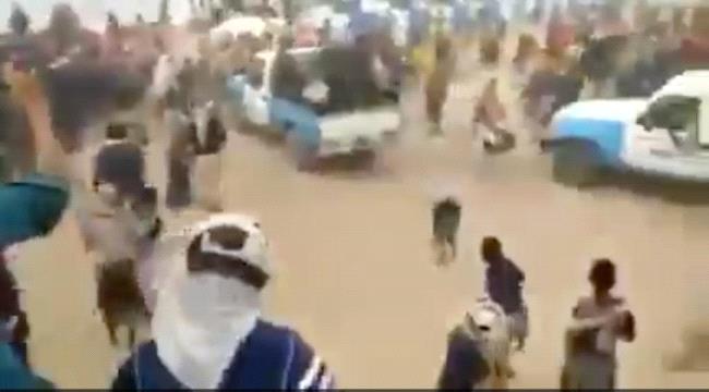 بسبب علم الجنوب..القوات الاخوانية تعتدي على مشجعين لكرة القدم في شبوة