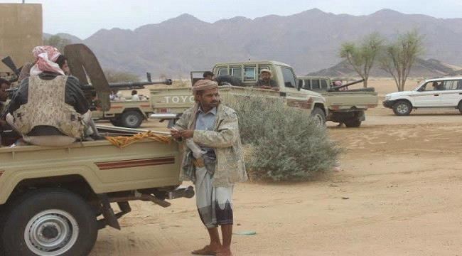 نجل شيخ قبلي موال للحوثي يحتجز أطقم تابعة للشرعية في مارب