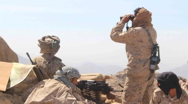 صد هجوم حوثي على حيس