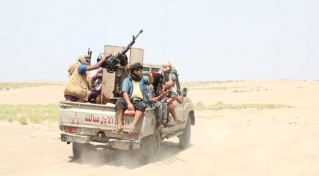 اللواء الخامس عمالقة يدخل  خط المواجهات في الدريهمي والمشاط يستجدي غريفيث ايقاف المعركة