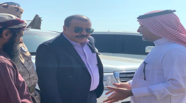 اللواء بن بريك ولملس يلتقيان بقيادة التحالف وفريق التنسيق السعودي لتنفيذ اتفاق الرياض