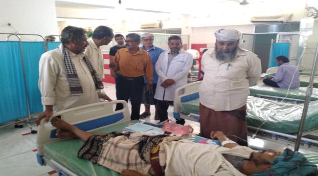 مدير عام ردفان ورئيس القيادة المحلية يتفقدان مستشفى ردفان العام ويشيدان بمستوى الخدمات للمرضى 