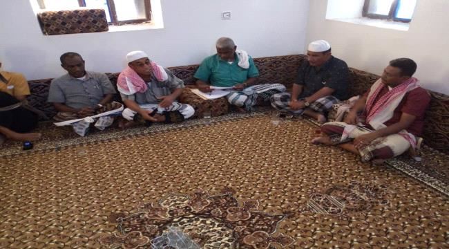 حضرموت : قيادة انتقالي مديرية ساه تشهر مركز راوك وتمران 