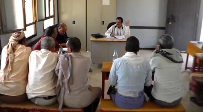 اجتماع مشترك للهيئة الإدارية والمكتب التنفيذي يطالب بالتعزيز الأمني واعتماد  كتيبة حزام امني لتامين كرش ومنافذها المفتوحه