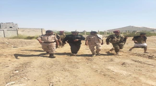قائد اللواء 11 صاعقة يزور إدارة أمن محافظة أبين
