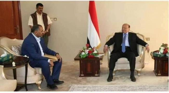 لقاء هادي والزبيدي