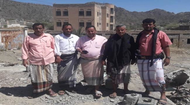 رجل الخير والعطاء الشيخ أمين حيدرة قاسم يتفقد الأمن العام في يافع "رصد"