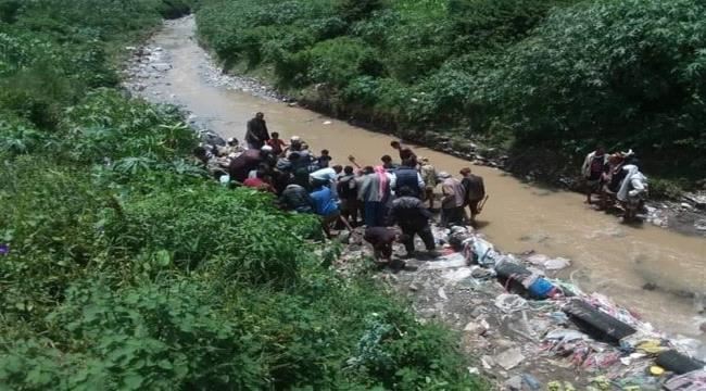 العثور على جثة طفل محافظة اب الذي غرق قبل اسبوع