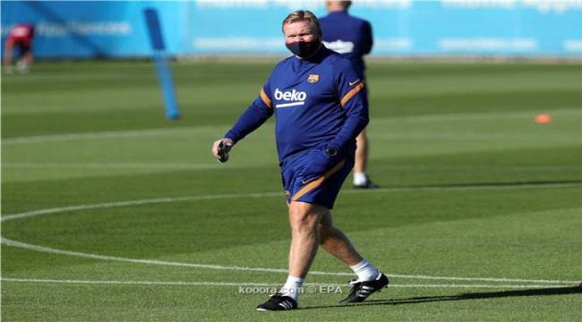 برشلونة يتلقى أنباء سعيدة قبل مباراة كومان الأولى