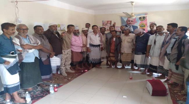 الجهوري يتسلم مهامه رئيساً للقيادة المحلية لإنتقالي الحبيلين بردفان