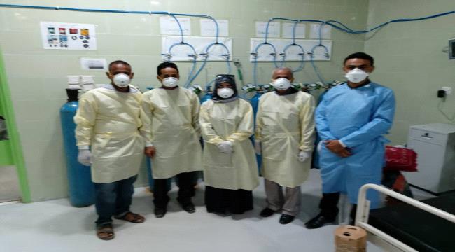 سوقي والشبحي يتفقدان سير العمل في مركز العزل بمستشفى الجمهورية