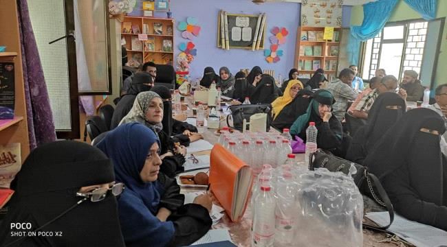 في إطار الخطة العامة لمكتب التربية والتعليم بعدن..إقامة ورشة التشغيل للمنح المدرسية في مديرية المنصورة 