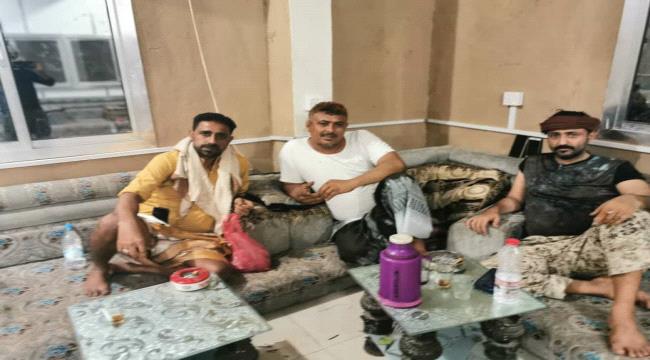 مدير امن محافظة لحج في اجتماع استثائي بقائد مكافحة الارهاب ومدير شرطة الحوطه