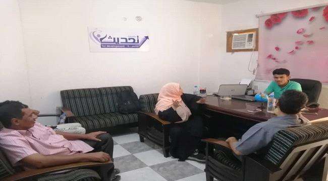 مدير مؤسسة تحديث يستقبل مديرة الصحة المدرسية بصيرة لمناقشة عمل شراكات مستقبلية 