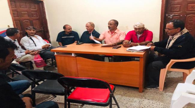 الضالع : الهيئة  التنفيذية  لانتقالي الشعيب تعقد دورتها  الاعتيادية  لشهر سبتمبر