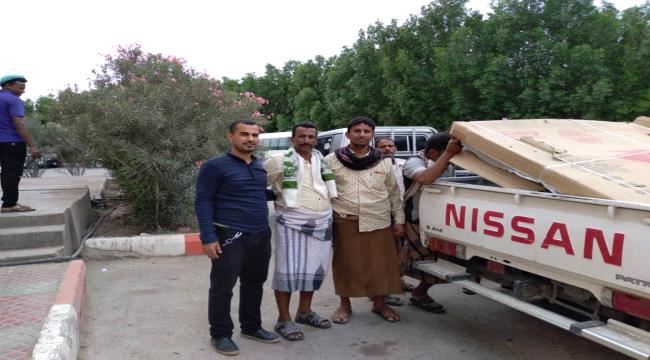 مكتب الشباب والرياضة بمسيمير لحج يتسلم أدوات ومستلزمات رياضية مقدمة من الشركة الوطنية للأسمنت