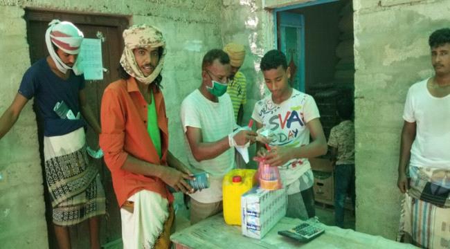 منظمة ادرا توزيع السله الغذائية المرحلة  الرابع عشر والسابعه التكميلي في مديرية احور