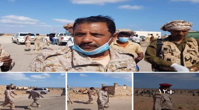 اللواء الاول مشاه بحري ينفد حملة نظافة بدعم من مؤسسة خليفة الانسانية
