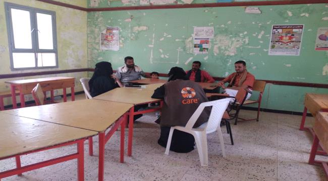 الحيمدي والحوشبي يلتقيان وفد "كير" ويبحثان معه سبل تدخلات المنظمة بالمديرية