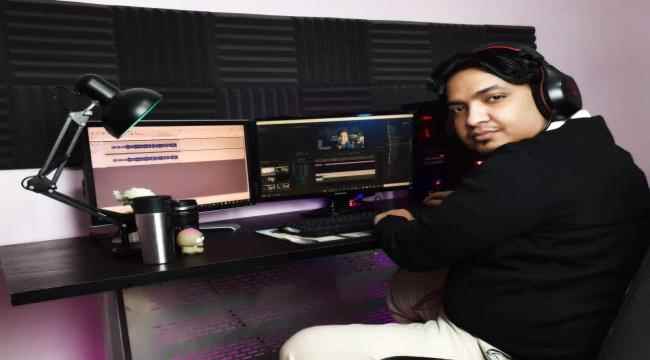 الإعلامي احمد غازي يدشن حملة مساعدات للنازحين