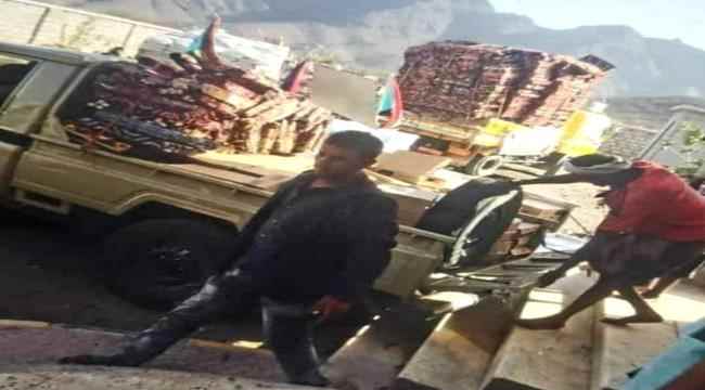 وصول دعم من مناطق يافع لجبهات الضالع