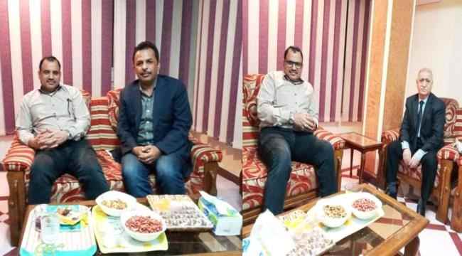 الوزير السقطري يلتقي الأمين العام للاتحاد العربي لمنتجي الأسماك بالقاهرة