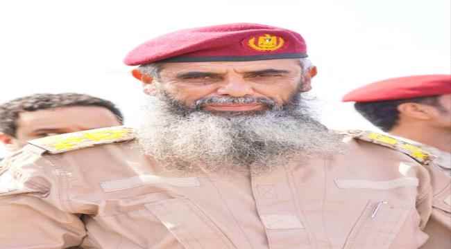 انتقالي شبوة يعزي في وفاة قائد محور أبين العميد محمد جواس
