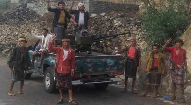 تجدد المواجهات العسكريه بجبهة حيفان شمالي لحج 