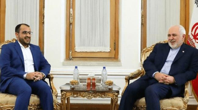 ظريف يلتقي قياديا حوثيا في مسقط