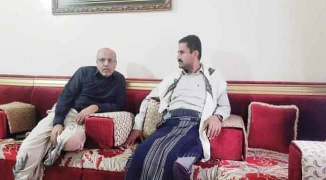 عضو رئاسة الانتقالي الكثيري يلتقي رئيس انتقالي شبوة الجبواني