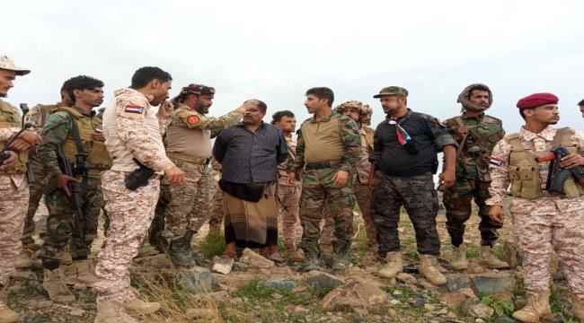 المنصوري يستقبل عدد من القيادات الجنوبية الزائرة لجبهات يافع الحد