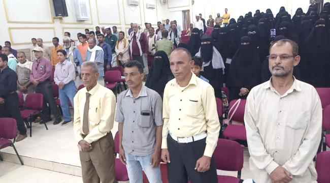 الشقي يشهد أشهار منسقيات المجلس الأنتقالي بكليات الحاسوب والعلوم الادارية والشريعة بجامعة أبين